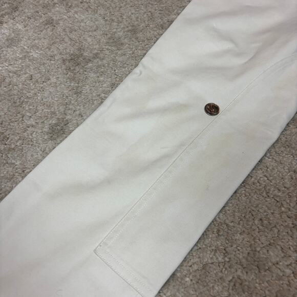 Loro Piana Ricky Ice Stretch Cotton Riding Pants Lambskin Women's 38 US 27 - Picture 11 of 13